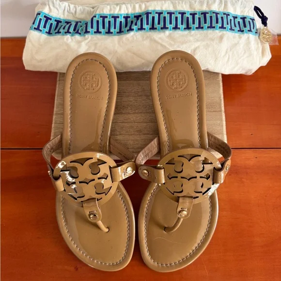 Tory Burch Miller Paten Sandal - Picture 2 of 9